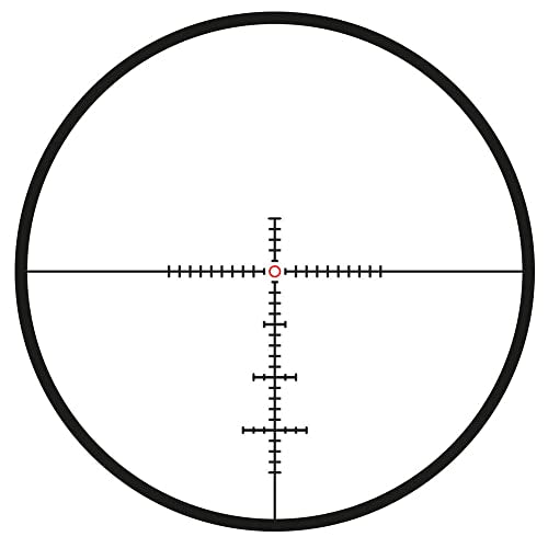 Meopta Optika5 4-20x50 RD Adjustable Hunting Gun Scope with Illuminated Z Plus Crosshair Black