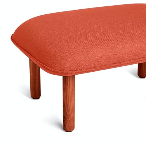 Poppin QT Lounge Ottoman Brick
