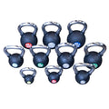 Body-Solid Cast Iron Kettlebell Set 5-50lb Black