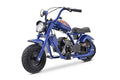 DirtDash Kids 49cc 2-Stroke Gas Dirt Bike Mini Motorbicycle EPA Approved Blue