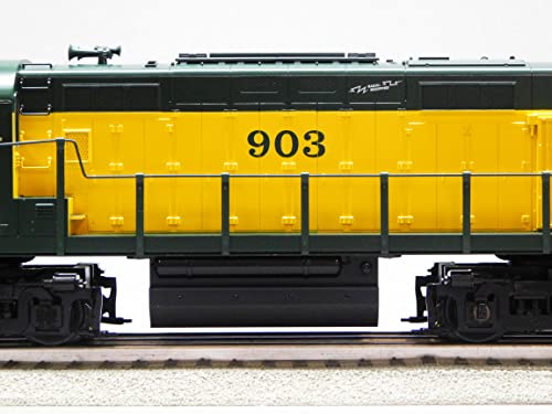 Lionel Chicago Northwestern Legacy RS-27 Diesel Locomotive Engine #903 O Gauge Yellow and Green