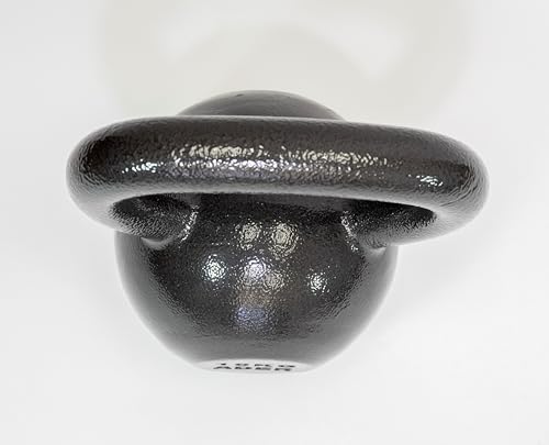 Ader Sporting Goods Ader Premier Kettlebell Set w/DVD & Rack- (4, 6, 8, 10, 12, 16, 20kg) Grey