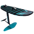 Hyperlite Shuttle W/Booster 1300 Wakefoil Package Black/Aqua 4ft 5in