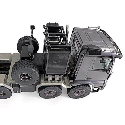 TOUCAN RC HOBBY 1/14 Metal 8x8 Off-Road RC Tractor Truck Gray-5