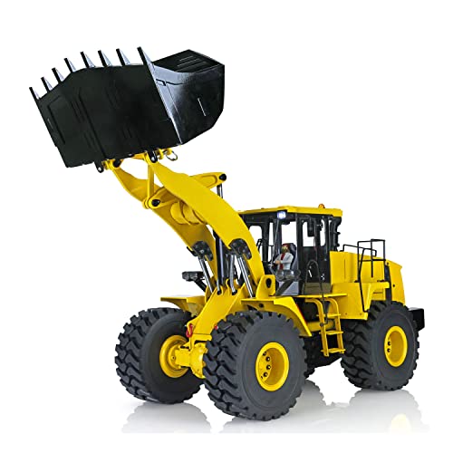 TOUCAN RC HOBBY XDRC 1/14 Metal Hydraulic Loader RC Car Yellow