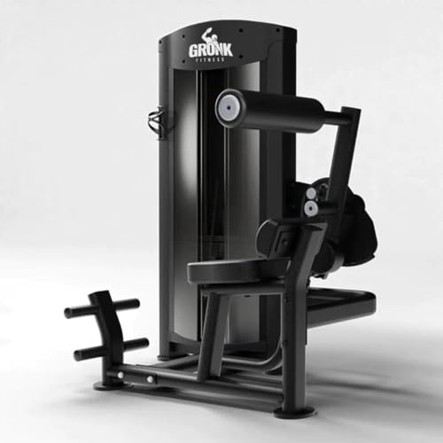 Gronk Fitness Selectorized Dual Ab & Back Black