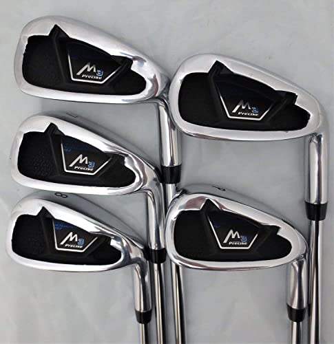 Performance 4 Golf Tall Mens Golf Set Clubs for Men 6'0"- 6" 6 Complete Driver, Fairway Wood, Hybrid, Irons, Putter, Stand Bag Black