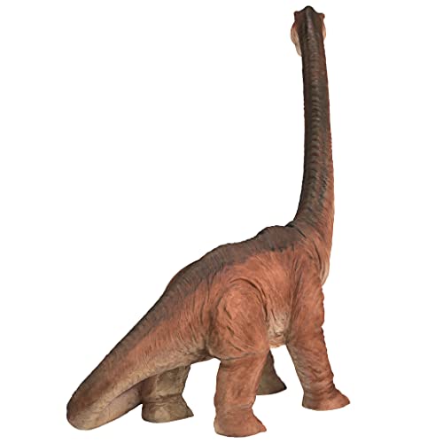 Design Toscano Scaled Jurassic Brachiosaurus Dinosaur Statue Full Color