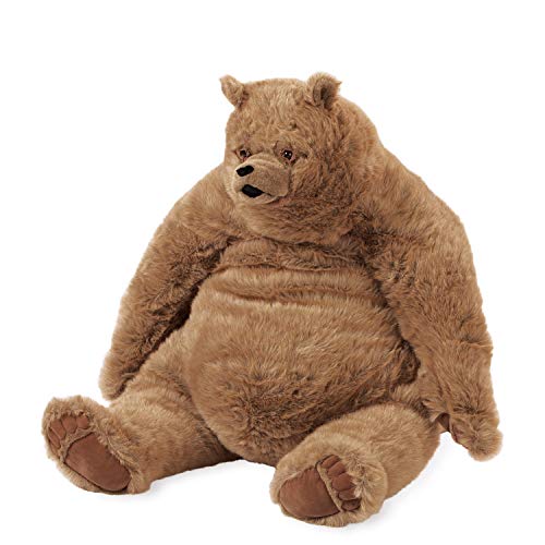 Manhattan Toy Kodiak Bear Jumbo 40" Plush Stuffed Animal Brown