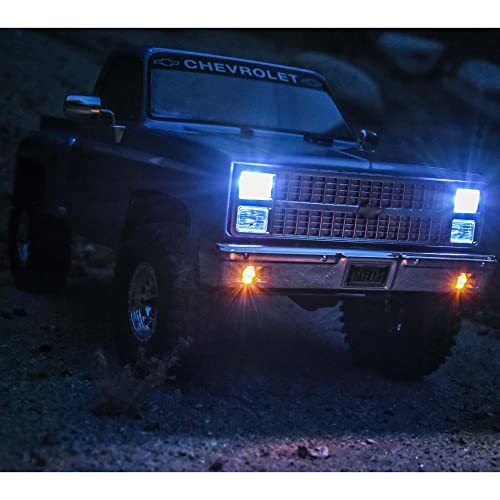 Axial RC Truck 1/10 SCX10 III Chevy K10 4WD Rock Crawler RTR Blue