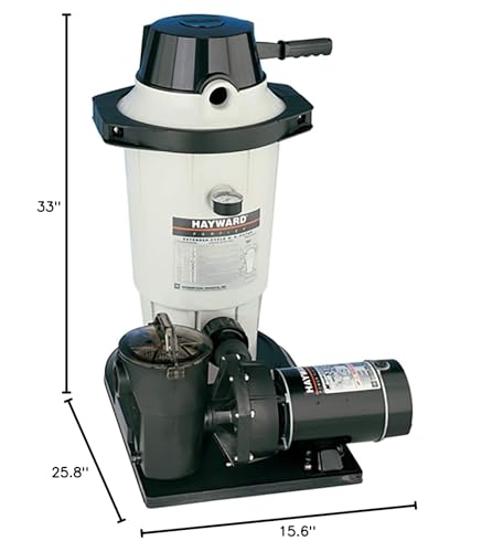 Hayward W3EC50C93S Perflex Filter Pump System Gray