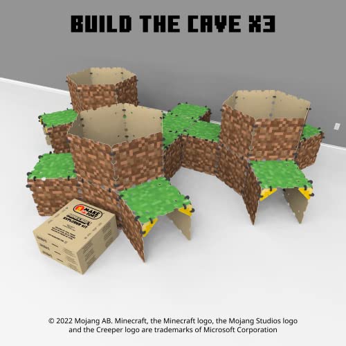 Make-A-Fort Minecraft Explorer Kit 3 Pack Brown