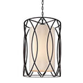 Troy Lighting Sausalito Collection Four Light Pendant Deep Bronze