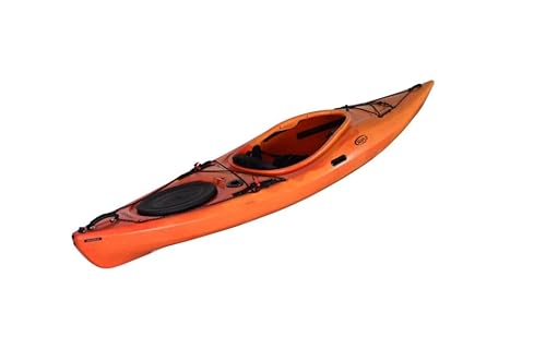 SEAFLO Premium Sit-in Recreational Kayak RDA110 Yellow/Orange