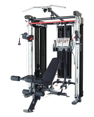 Inspire Fitness FT2 Functional Trainer & Smith Machine Station Bundle - Fully Loaded