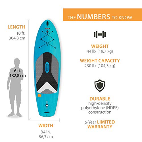 Lifetime Horizon 100 Stand-Up Paddleboard 2 Pack Bahama Fusion
