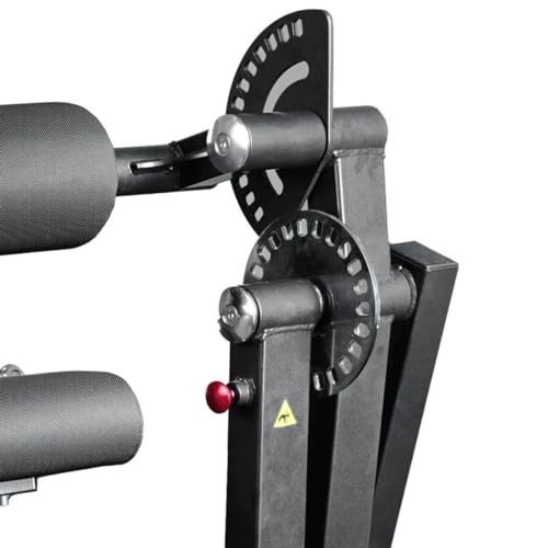 Gronk Fitness Leg Extension & Curl Machine - Adjustable Plate Loaded Bench
