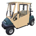 DOORWORKS GOLF CART ENCLOSURES Golf Cart Cover Sunbrella Wheat