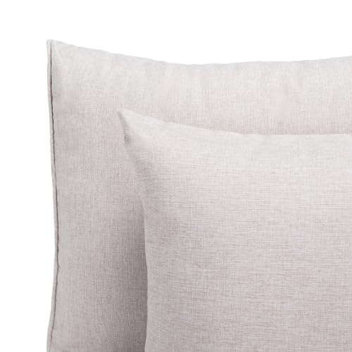 Safavieh Outdoor Collection Pramla Cushion Settee & Ottoman Set of 2 Black/Light Grey