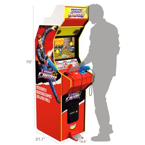 ARCADE1UP Multiplayer Light Gun Arcade Machine with Stand-Up Cabinet