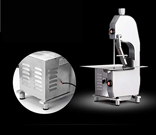 INTBUYING Frozen Meat Cutter Electric Bone Saw Machine Silver