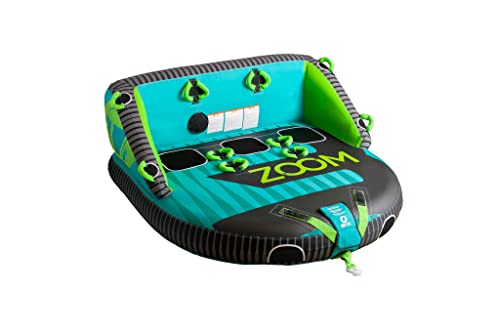 ZUP ZUP Zoom Three 3 Person Towable Tube Teal/Black
