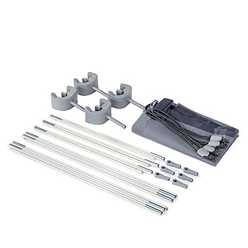 Intex Prism Frame Oval Swimming Pool Set Gray