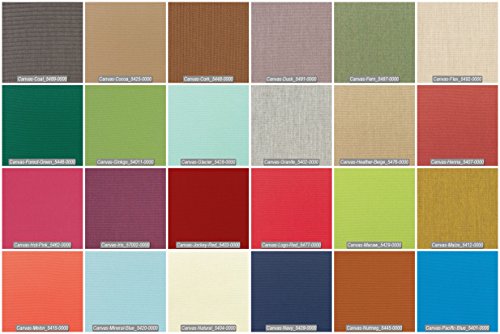 TeakStation Sunbrela Fabric Seat & Back Cushions for Sofa & Lounge Chairs - Giva
