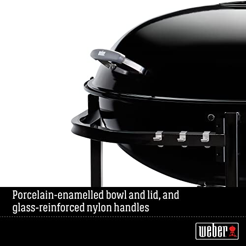 Weber The Ranch Charcoal Kettle Grill Black