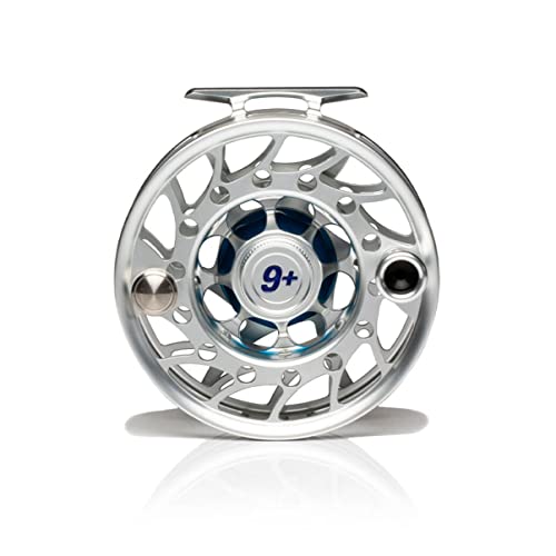Hatch Outdoors Iconic Fly Reel 9 Plus 9-11wt Clear/Blue
