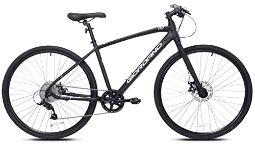 Giordano H1 Men's Hybrid Bicycle Black