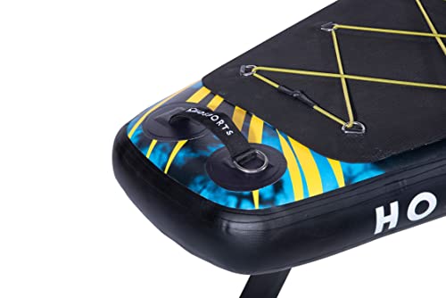 HO Marlin Inflatable Paddleboard 13ft 6in Blue/Yellow