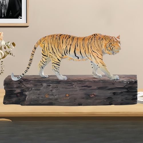 FENGSHUI-CAISHEN Pure Copper Tiger Statue Colourful