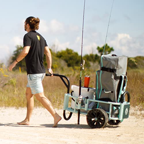 BOTE Mule Fishing Cart Marine Grade Aluminum Seafoam