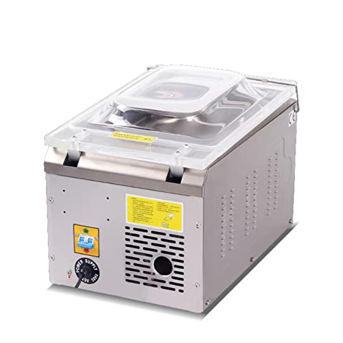 Kolice Commercial High Power Automatic Chamber Vacuum Sealer Machine Silver