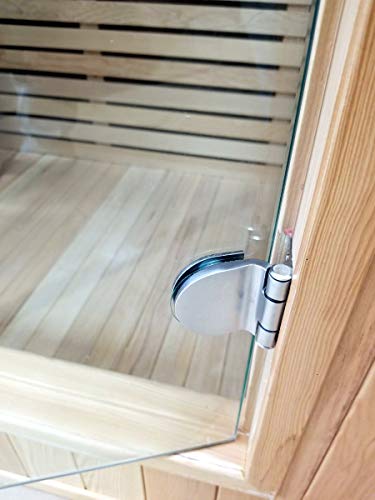 MCP Sauna Canadian Hemlock Wood Indoor Sauna Spa 60" 2-3 Person Wet/Dry Heater