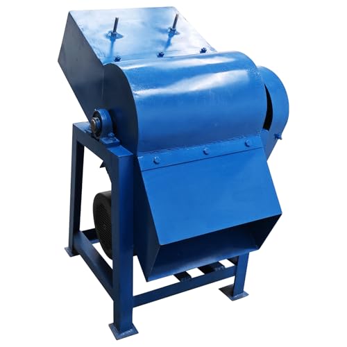 TECHTONGDA Frozen Meat Crusher for Fish Pond Aquaculture 220V Blue