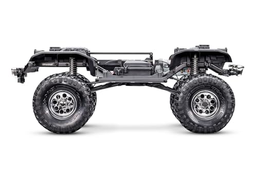 Traxxas TRX-4 High Trail Edition 4X4 Crawler 1972 Chevrolet Blazer Body Black