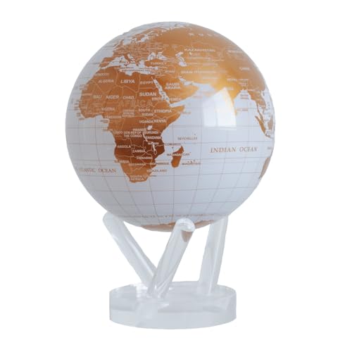 MOVA Globe Metallic White and Gold 6