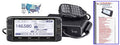 Icom Bundle - ID-5100A Deluxe VHF/UHF D-Star Mobile Transceiver with Mini-Manual and Quick Reference Card Black