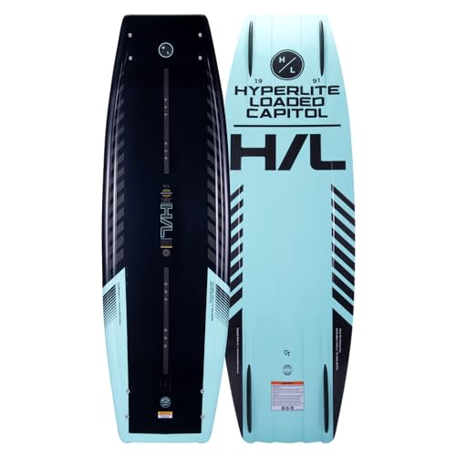 Hyperlite Capitol Loaded Wakeboard 139cm Black-Teal