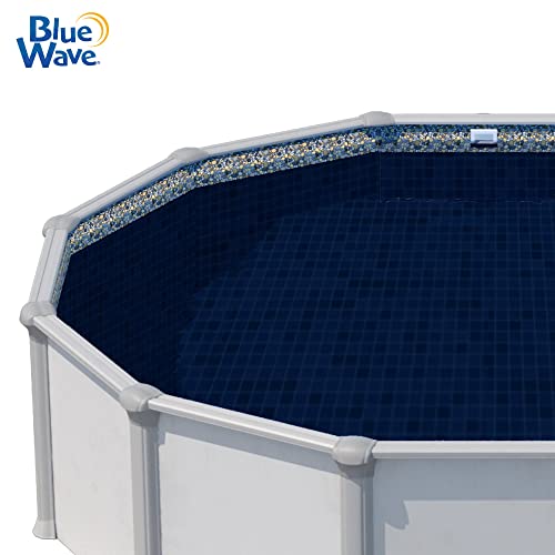 Blue Wave NL206-40 Heavy Gauge Canyon Overlap Pool Liner 27-ft Blue