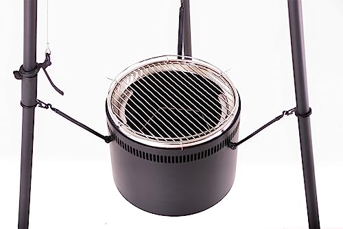 Burch Barrel Son of a Burch Portable Tripod Grill Black