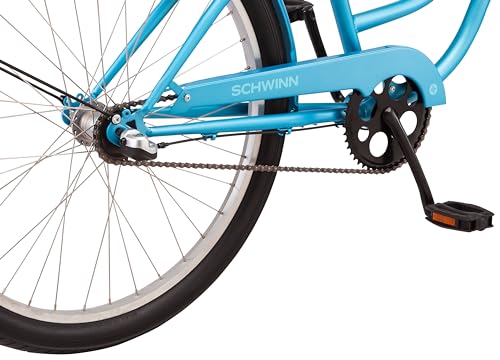 Schwinn Mikko Adult Beach Cruiser Bike Blue