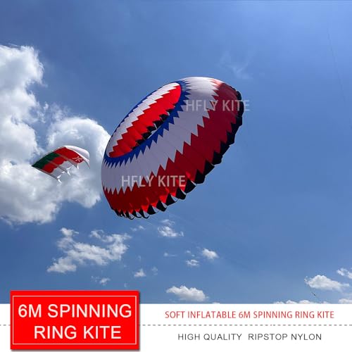 Yingfeida HFLY Giant 6m Inflatable Spinning Ring Kite Colorful