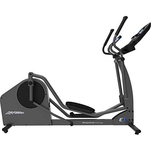 Life Fitness E1 Cross Trainer Elliptical Exercise Machine Titanium