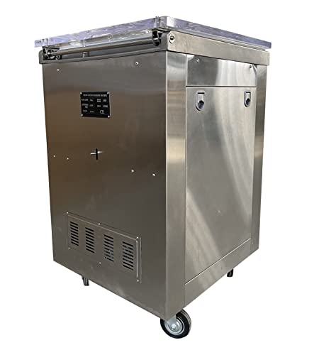 TECHTONGDA Stainless Steel Vacuum Sealer Packaging Machine for Fruits & Vegetables Silver