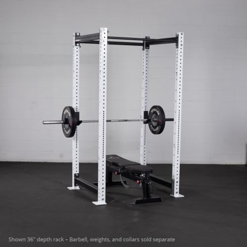 Titan Fitness X-3 Series 90" White Bolt-Down Power Rack 1650 LB Cage