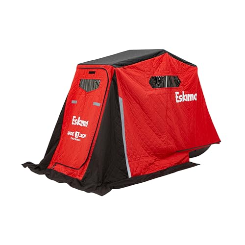 Eskimo Wide 1™ XR Thermal Insulated Sled Shelter Red