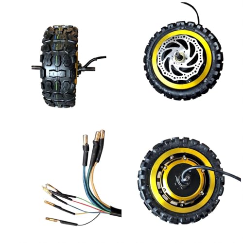 Generic 11" Gold 60V 3000W Electric Scooter Hub Motor